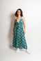 Lali - Vestito floreale con collo alto